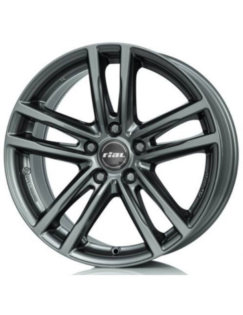 Rial X10 Metal Gray R19 W9 PCD5x120 ET48 DIA74,1