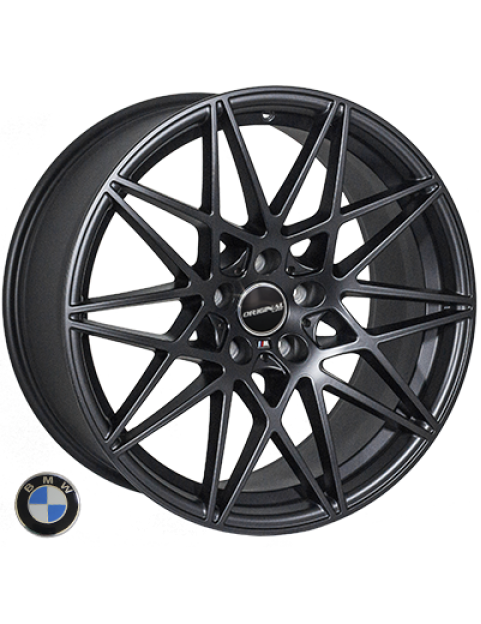JH A1357 Matt Black R20 W8,5 PCD5x120 ET20 DIA72,6