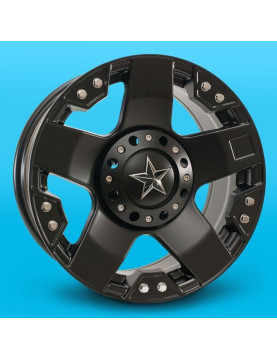 Replica GT 6573 Matt Black R16 W8 PCD6x139,7 ET0 DIA110