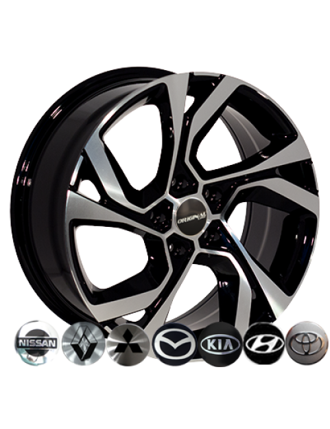 ZW D5229 MB R17 W7,5 PCD5x114,3 ET40 DIA67,1