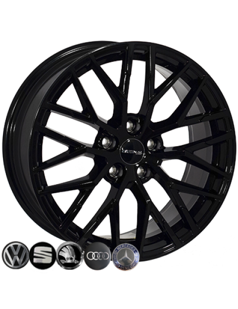 ZF TL1420NW Black R18 W8 PCD5x120 ET38 DIA72,6