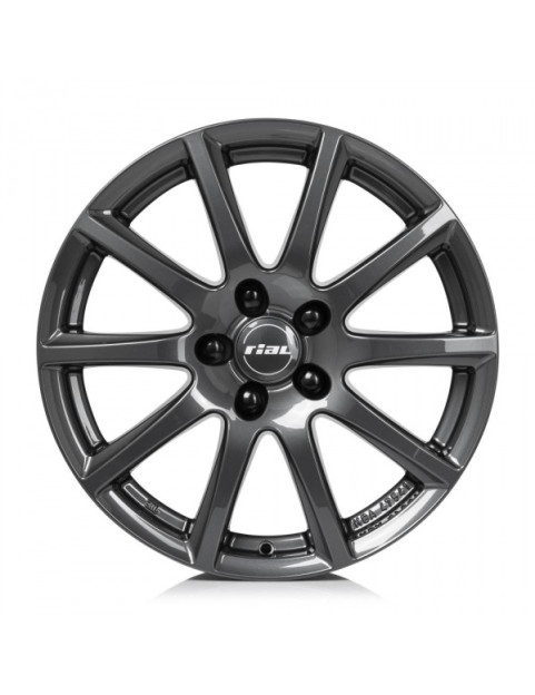 Rial Milano Titanium R17 W7 PCD5x100 ET40 DIA63,3
