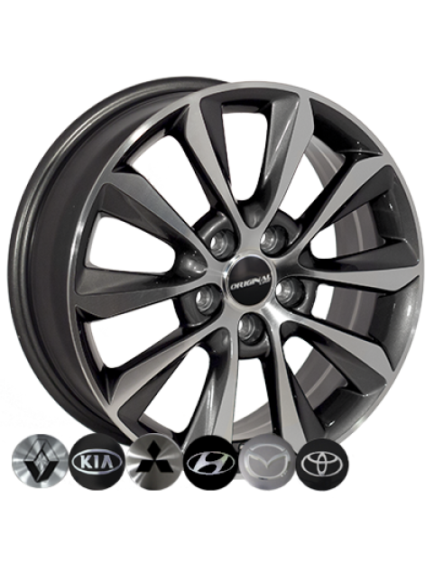 ZF TL0176 GMF R17 W6,5 PCD5x114,3 ET46 DIA67,1