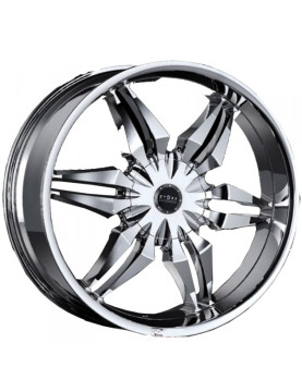 Zyoxx ZX-6 Chrome R20 W8,5 PCD5x120 ET35 DIA78,1