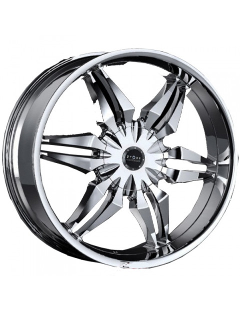Zyoxx ZX-6 Chrome R20 W8,5 PCD5x120 ET35 DIA78,1