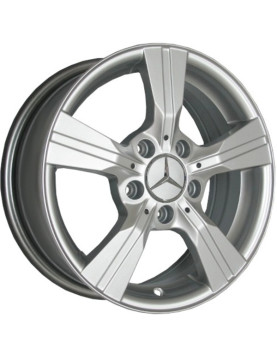 JH 2433 Silver R15 W6 PCD5x112 ET46 DIA66,6