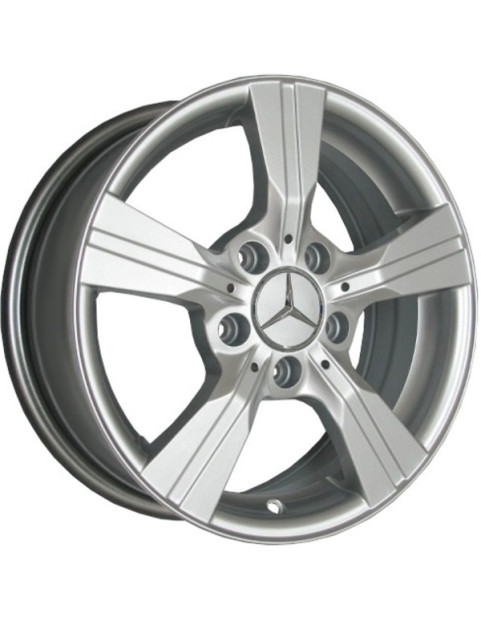 JH 2433 Silver R15 W6 PCD5x112 ET46 DIA66,6