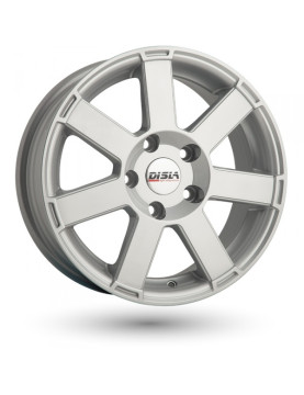 Disla 501 Hornet Silver R15 W6,5 PCD4x100 4x108 ET35 DIA72,6