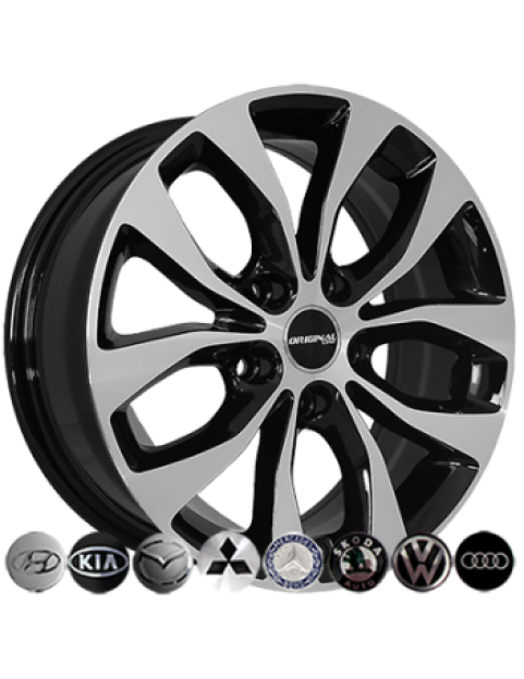 Replica 659 BP R16 W6,5 PCD5x112 ET35 DIA66,6