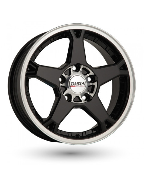 Disla 509 Rapide Black Diamond R15 W6,5 PCD5x108 ET35 DIA67,1