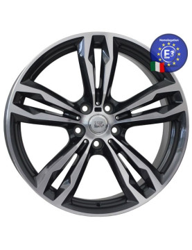 WSP Italy W684 Orione Anthracite Polished R19 W8 PCD5x112 ET47 DIA66,6