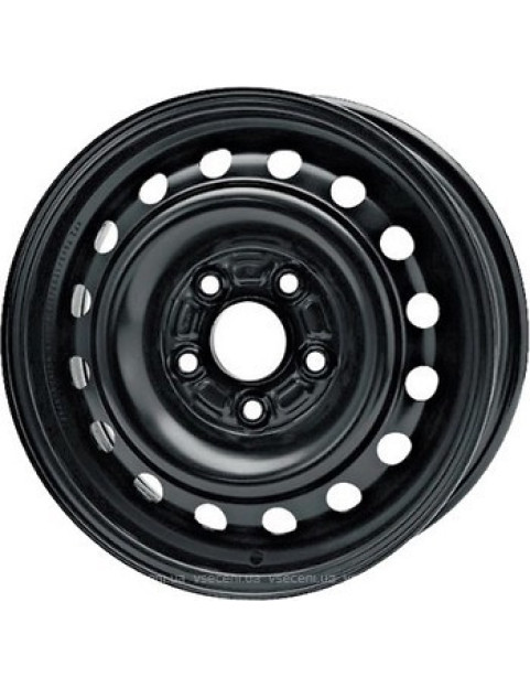 KFZ 7250 Black R14 W6 PCD5x100 ET37 DIA57