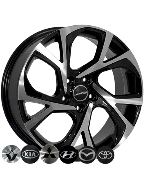 ZF FE132 BMF R18 W7 PCD5x114,3 ET35 DIA67,1