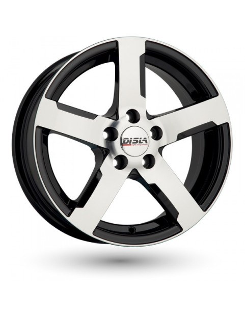 Disla 507 Tornado Black Diamond R15 W6,5 PCD5x108 ET40 DIA67,1