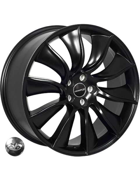 ZF 259 Matt Black R21 W9,5 PCD5x114,3 ET50 DIA66,1