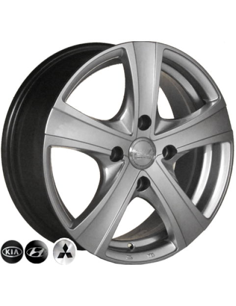 Replica 9504 HS R15 W6 PCD4x114,3 ET43 DIA67,1