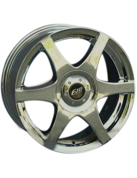 FJB F-202 Chrome R14 W6 PCD8x100 ET38 DIA67,1